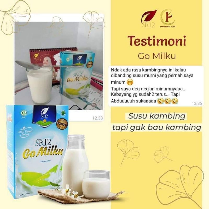 

Susu Kambing Etawa Gomilku SR12 200 gram