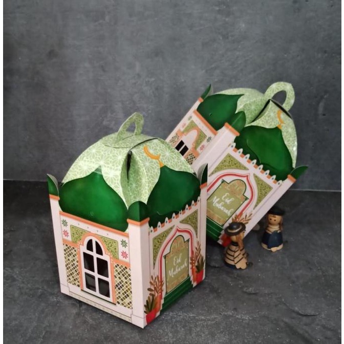 

Box Lebaran Idul Fitri Karton Tebal / Box Toples Lebaran New