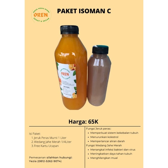 

Paket Isoman (Isolasi Mandiri)/Paket Kesehatan C