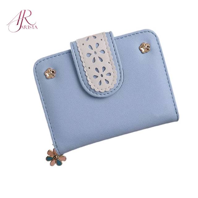 DOMPET WANITA MINI FLOWER - dompet lipat wanita