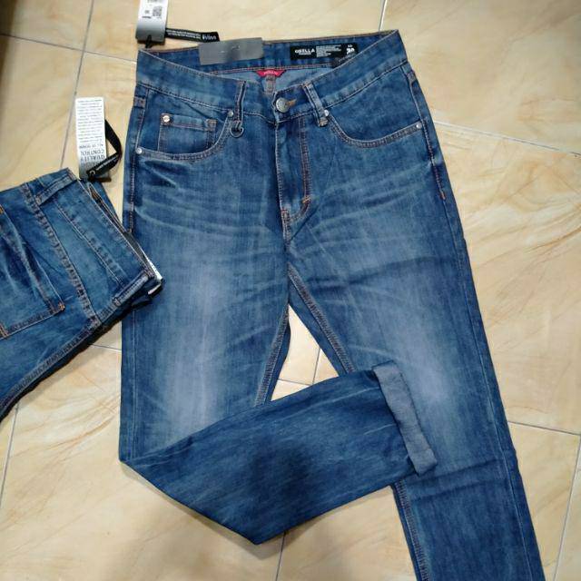 Celana jeans panjang OSELLA ORIGINAL