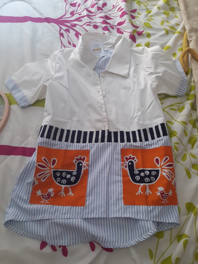 Kemeja Batik Ayam Biru Garis - Khakinata