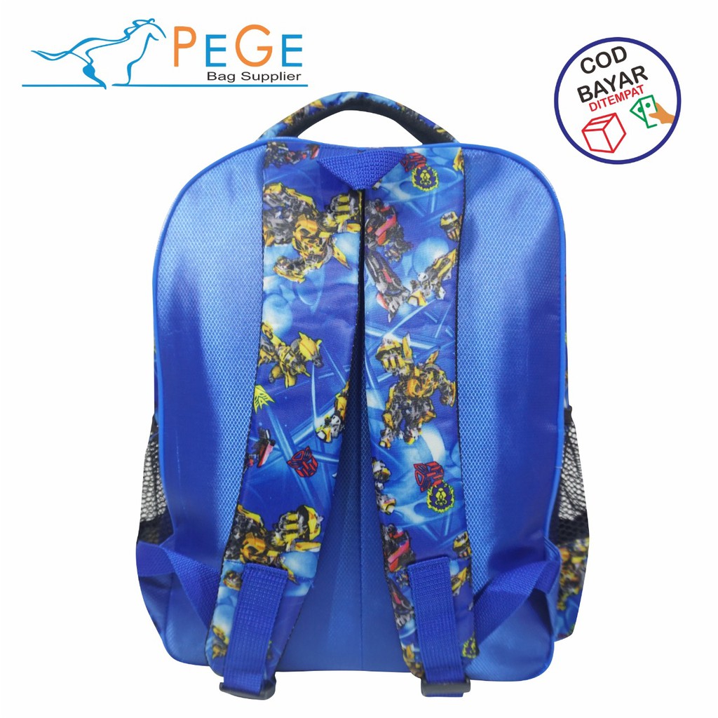 Tas anak led - Tas ransel anak perempuan dan laki laki tas fashion karakter embos led - PG 8826