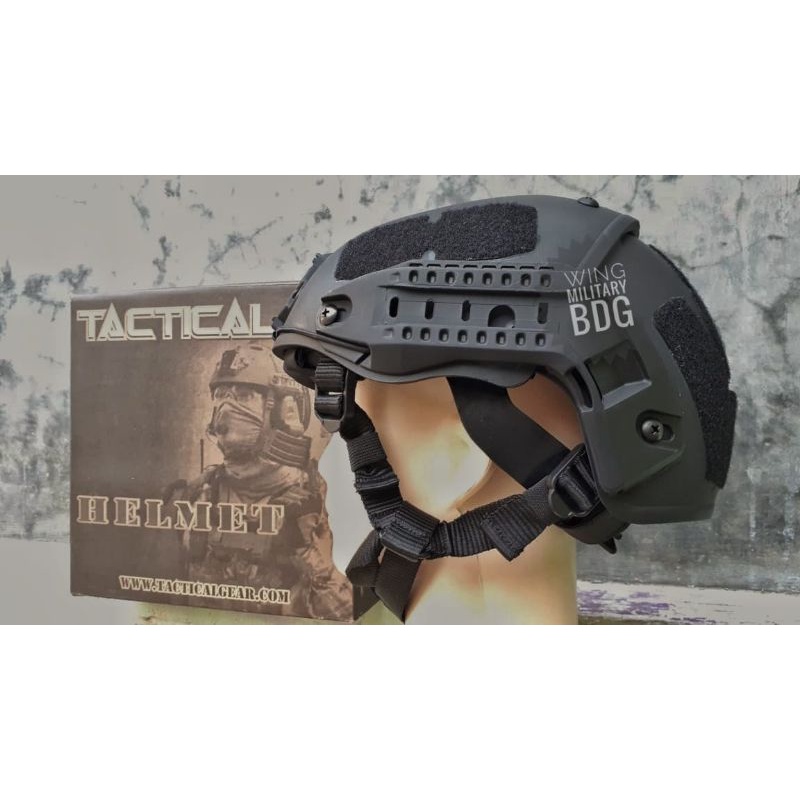 Helm Tactical Outdoor Helmet Mich 2001 Helm Airsoftgun Bandung