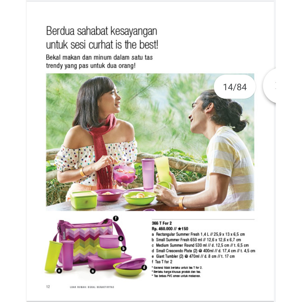 TUPPERWARE T FOR 2