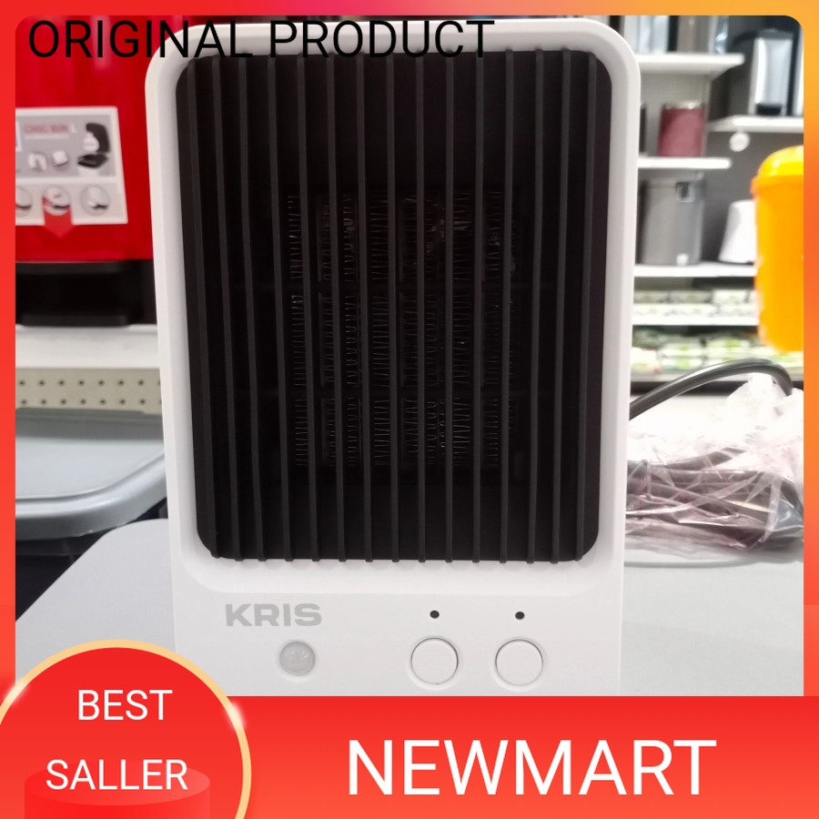 Kris  Pemanas Ruangan keramik heater Elektrik Mini Penghangat Kamar Krisbow