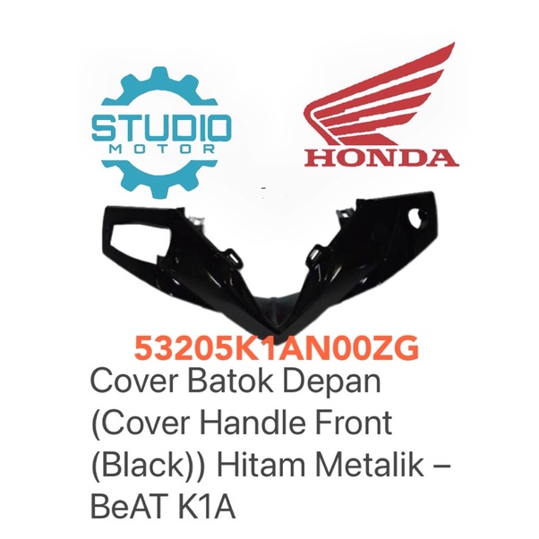 K1A Cover Batok Depan Handle Front Black Hitam Doff /Hitam Metalik /Merah / Biru Doff / Silver Deluxe / Silver Doff Beat Led K1A 2020 2021 2022 53205K1AN00ZG 53205K1AN00ZH 53205K1AN00ZE 53205K1AN00ZF 53205K1AN00ZD 53205K1AN00ZJ 53205K1AN00ZQ 53205K1AN00ZB