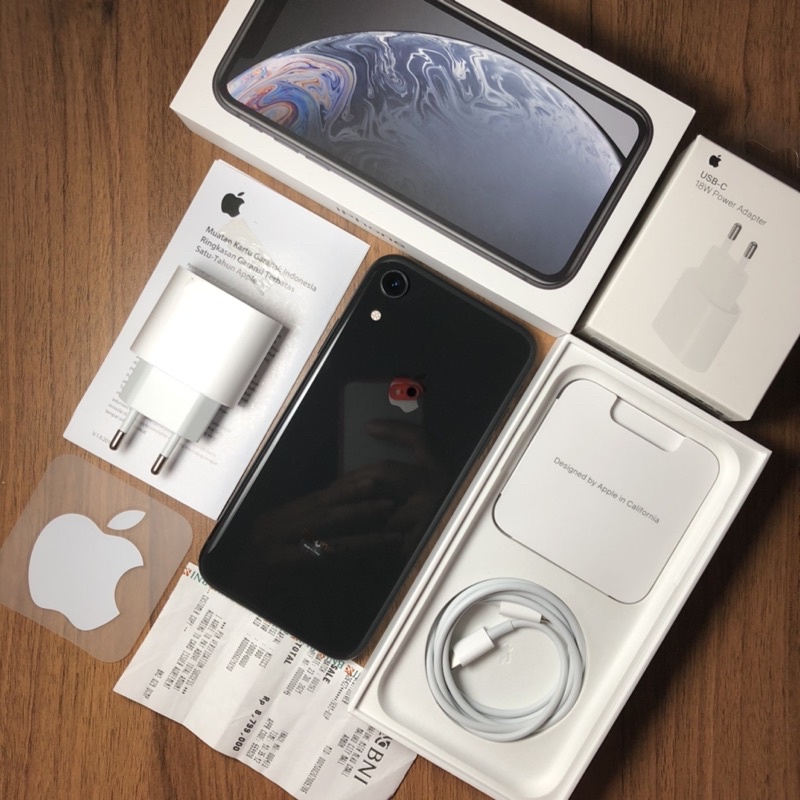 iPhone XR 128 GB Resmi/iBox - Baru 3 Kali Cas - Like New - Second/Seken/Bekas