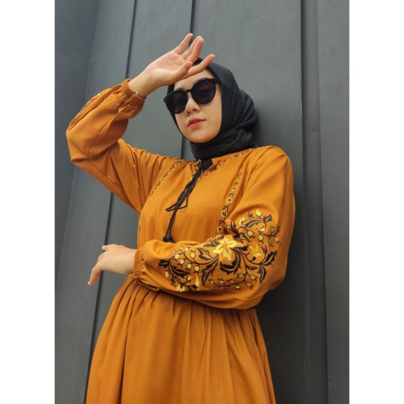 RAYA DRESS | GAMIS | GAMIS BORDIR | GAMIS TWILL | GAMIS CANTIK