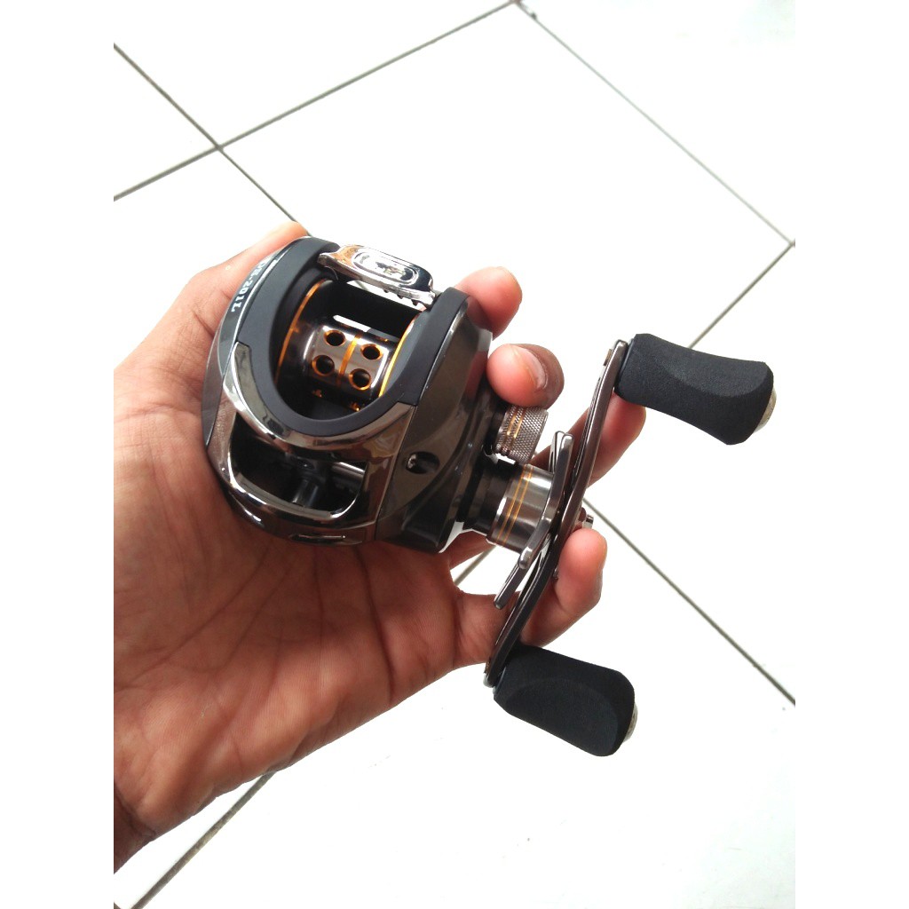 Reel baitcasting  daido libra DS201L drag 6 kg reel BC murah 14 BB