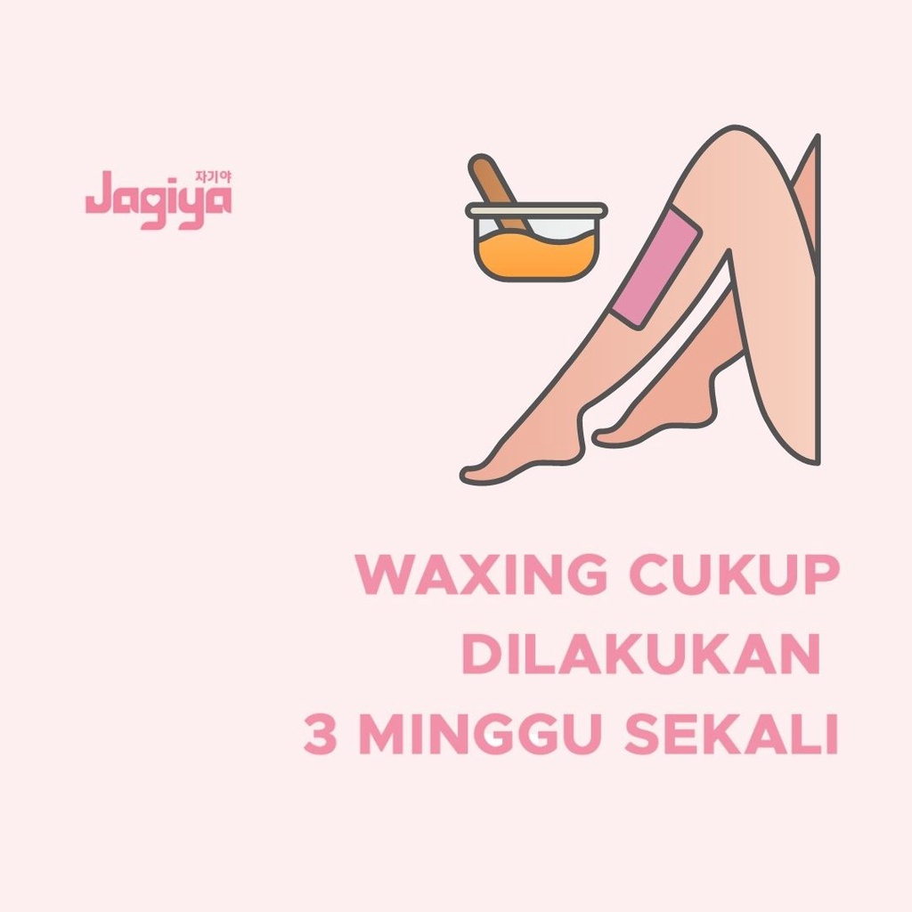 Jagiya Wax Sakura Cherry Blossom Waxing Kit / Sugar wax / Penghilang bulu / Perontok Bulu / Perontok Bulu Kaki, Bulu Tangan BPOM