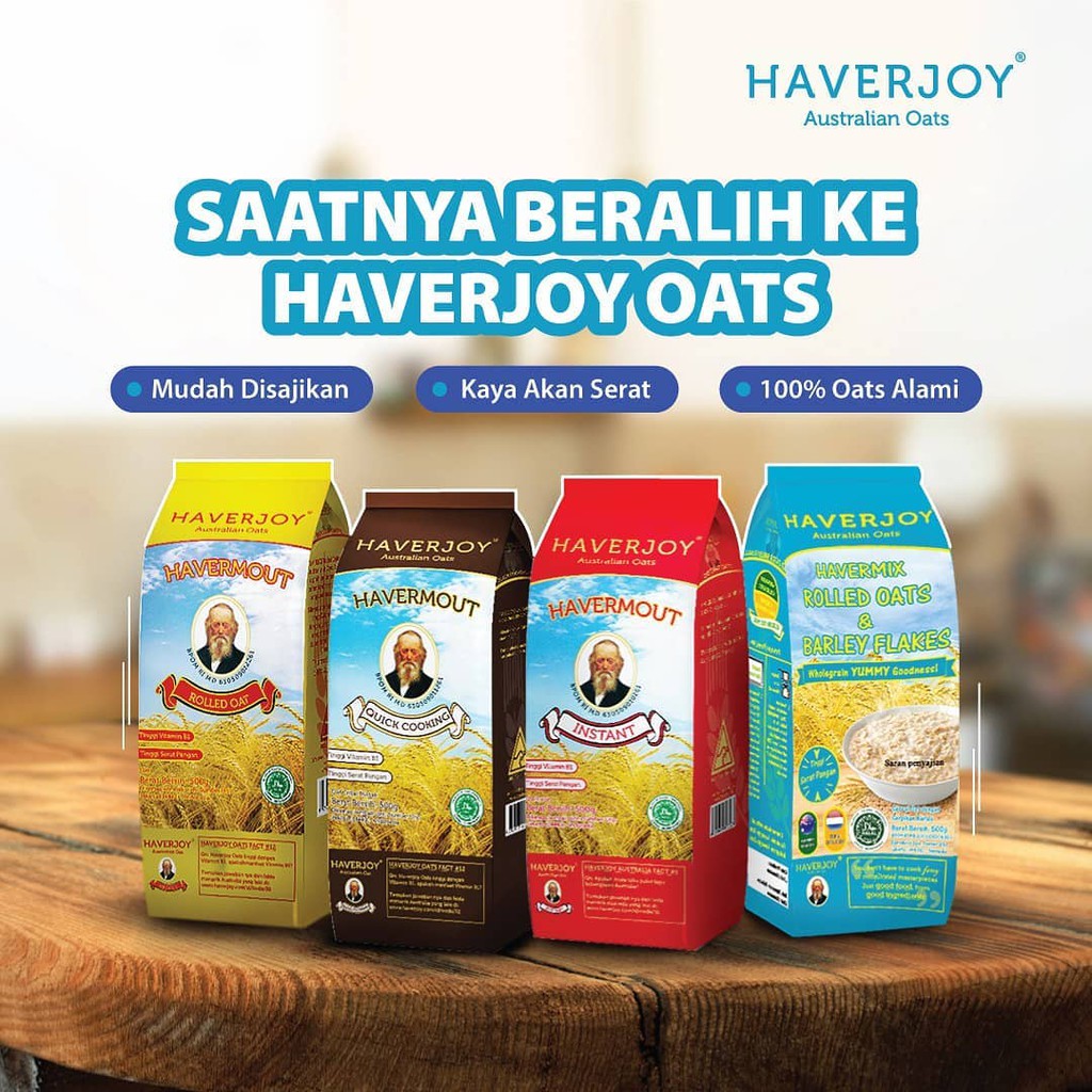 

Haverjoy Oats 500gr / 1Kg