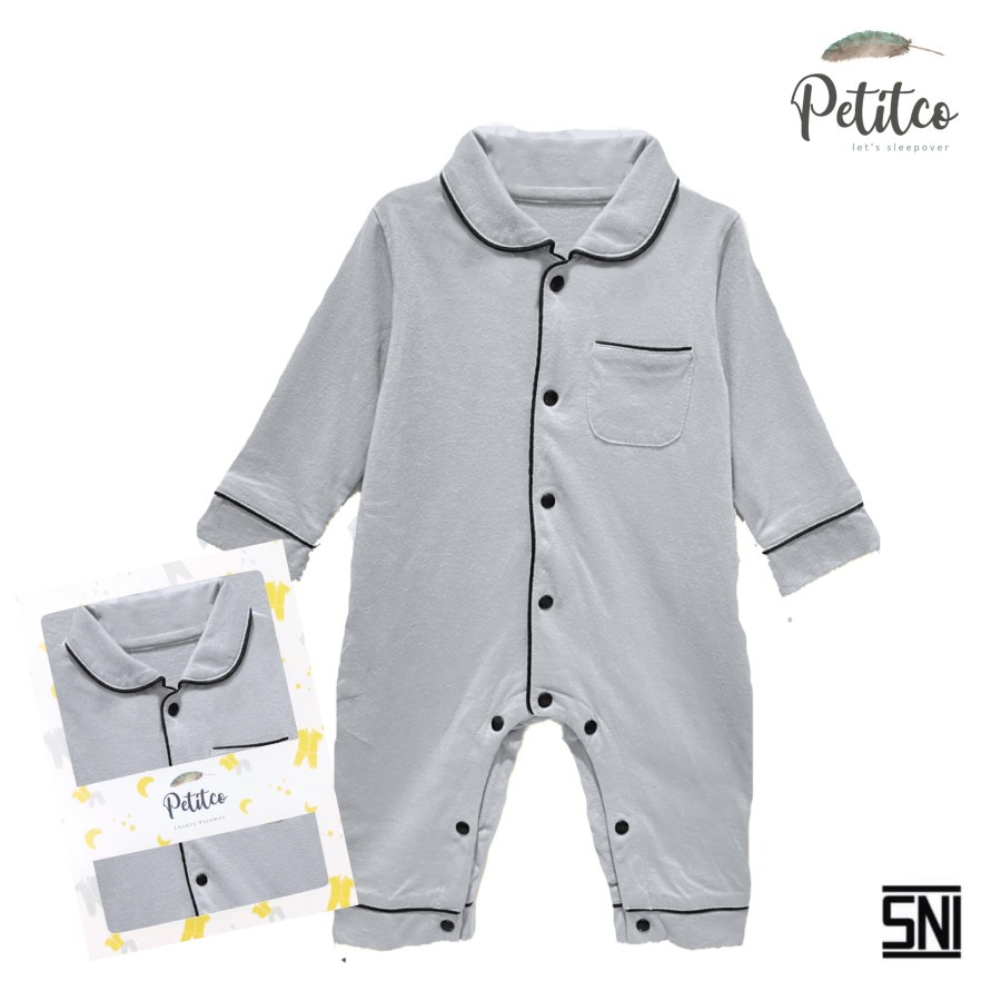 PETITCO JUMPER COLLECTION - PIYAMA BAYI 0-6 BULAN