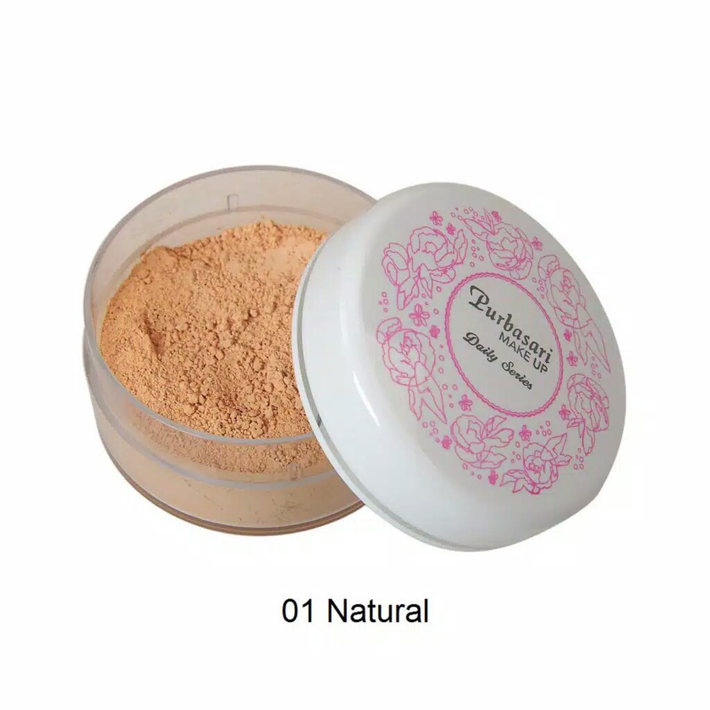 Purbasari Daily Series Face Powder - PURBASARI Bedak Tabur - 30gr