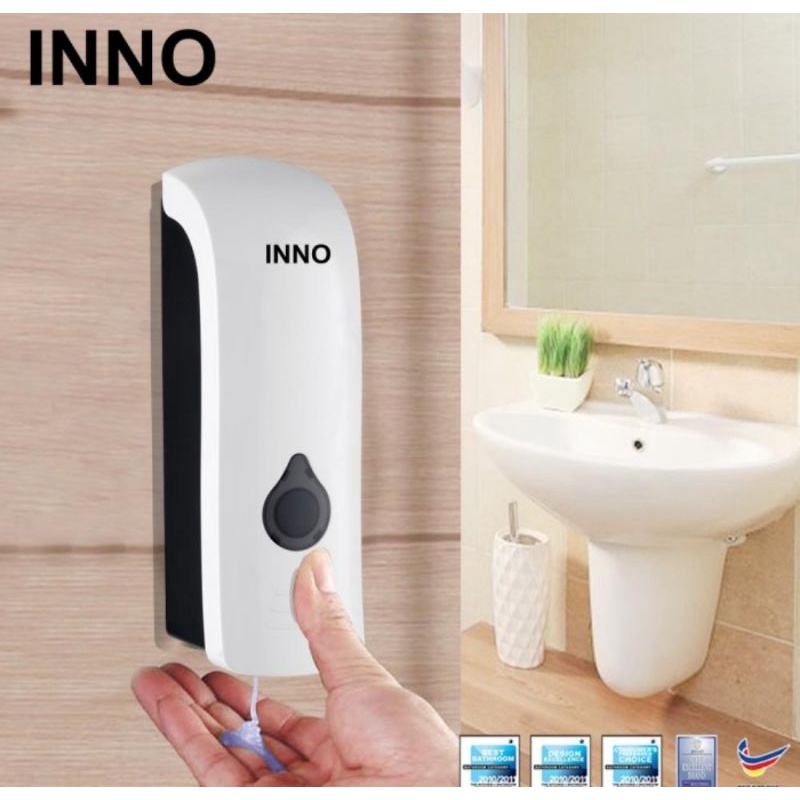 INNO soap dispenser single white / Dispenser sabun cair hand sanitizer