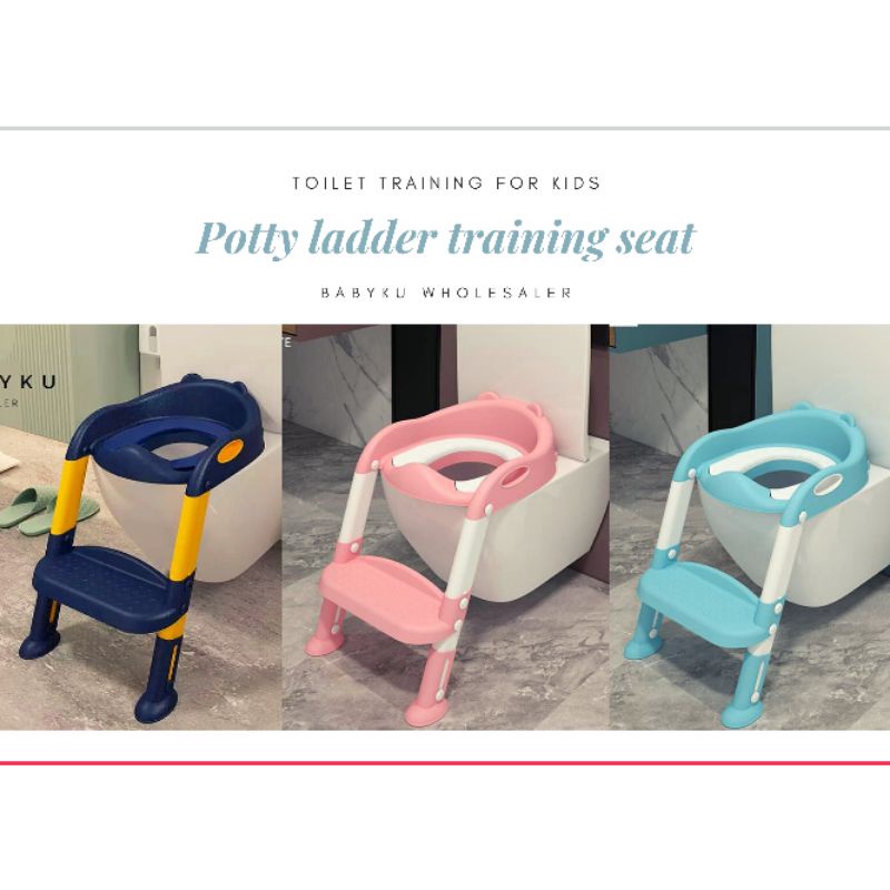 Potty ladder training seat step / Pispot tangga anak / Tangga closet anak