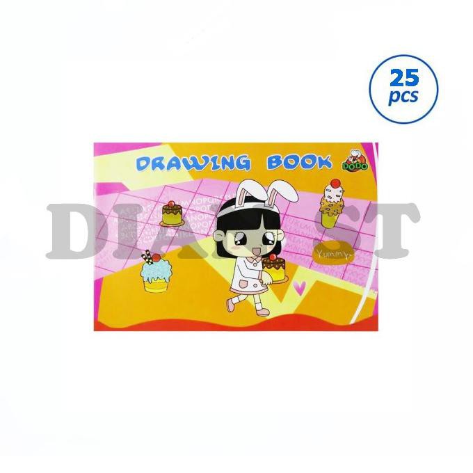 

(PERALATAN MENGGAMBAR) BUKU GAMBAR DODO KECIL / DRAWING BOOK - 25PC COD