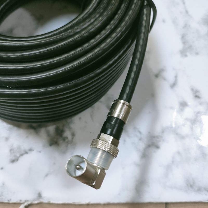 KABEL ANTENA RG6+KONEKTOR PRESS BELDEN PLUS JACK TV L MALE/KABEL PARABOLA/KABEL STB/KABEL ANTENA PX