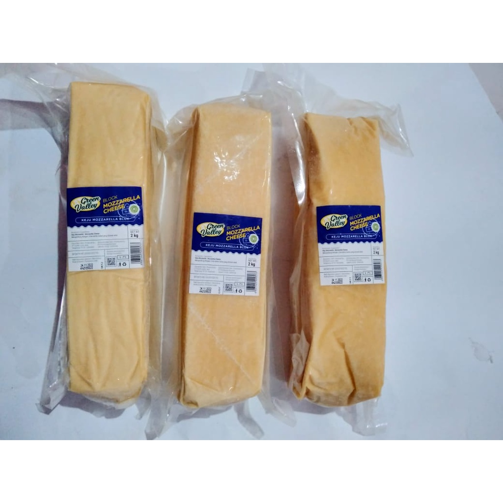 

Green Valley 2 kg Keju Mozzarella Free Bubble Wrab Dus Tebal Packing Aman Termurah