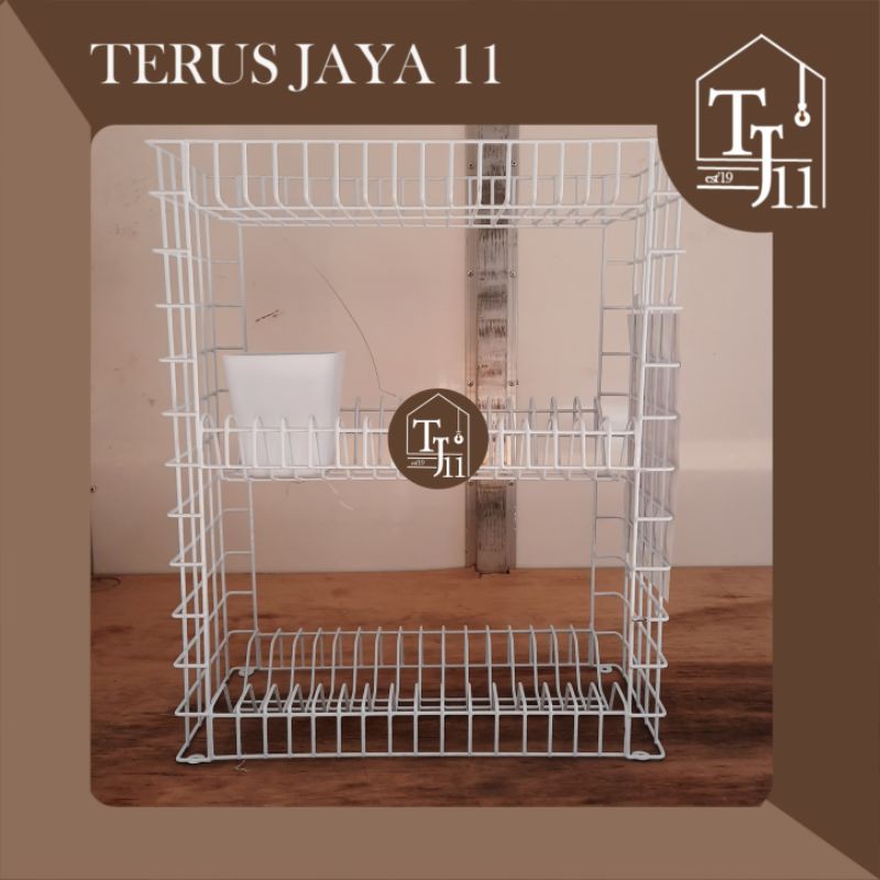 Rak Piring 3 Susun merk MODELINE tipe B-30 ED