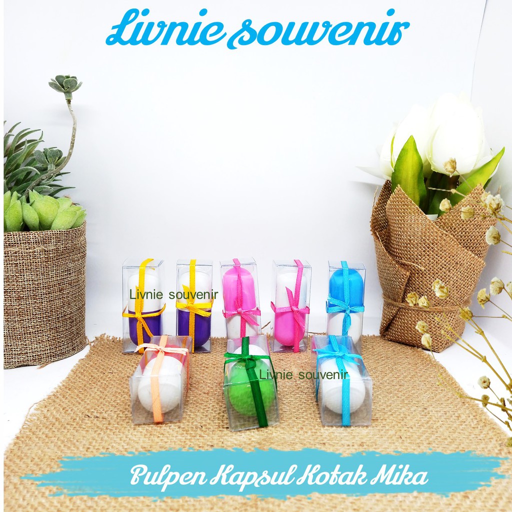 Souvenir Pulpen Kapsul Kemas Mika-2