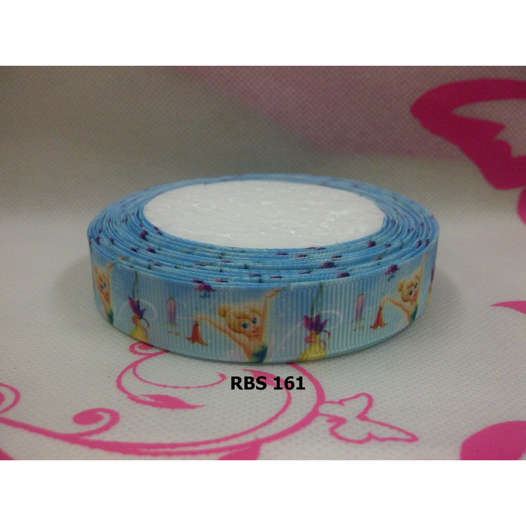 

[10 YARD] PITA GROSGRAIN MOTIF TINKERBELL SALE RBS 161