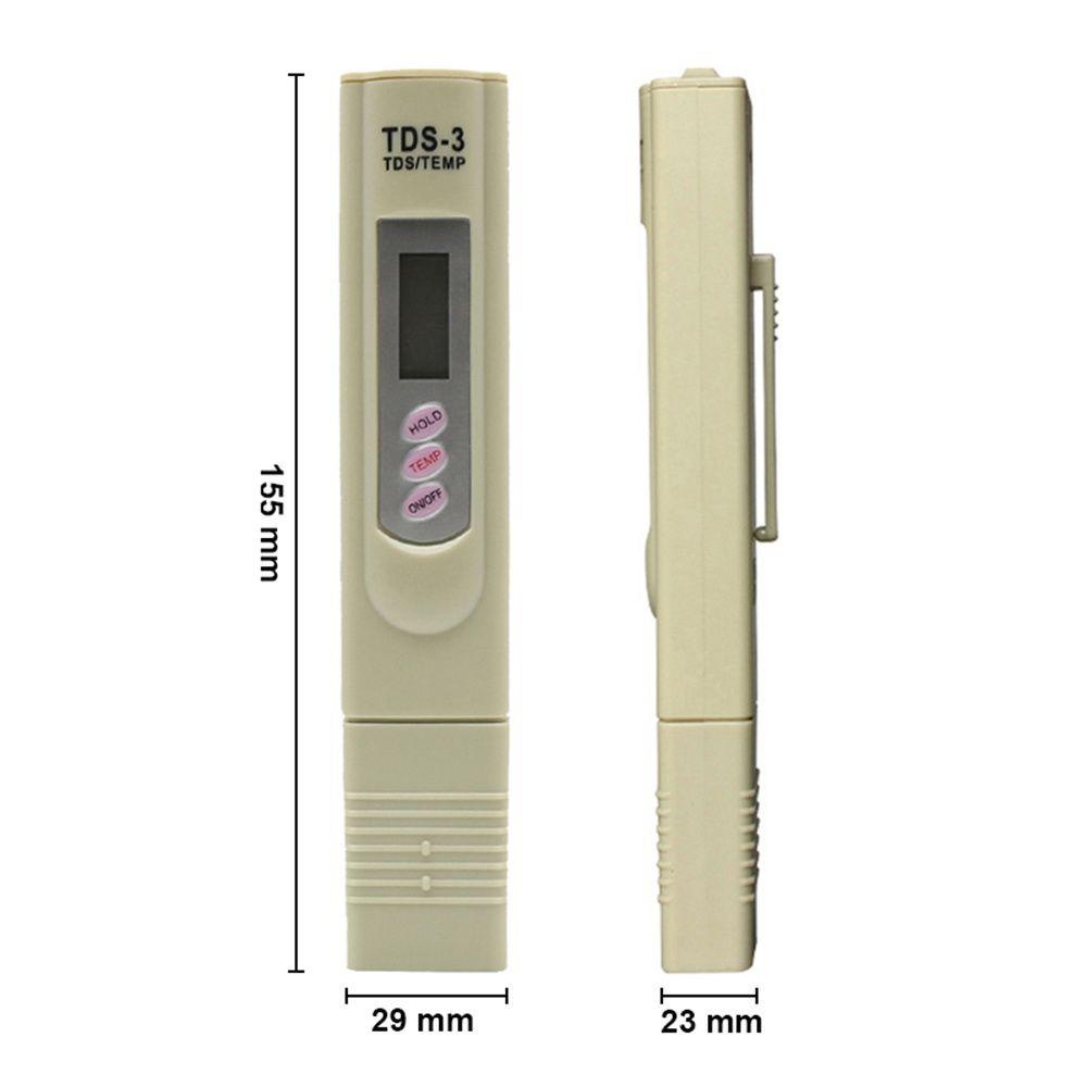 Solighter TDS Meter Portable Analisa Kualitas Air Digital Test Pen