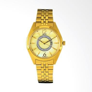 Zeca Jam tangan Wanita Original Garansi Anti Air Stainless Steel 1003
