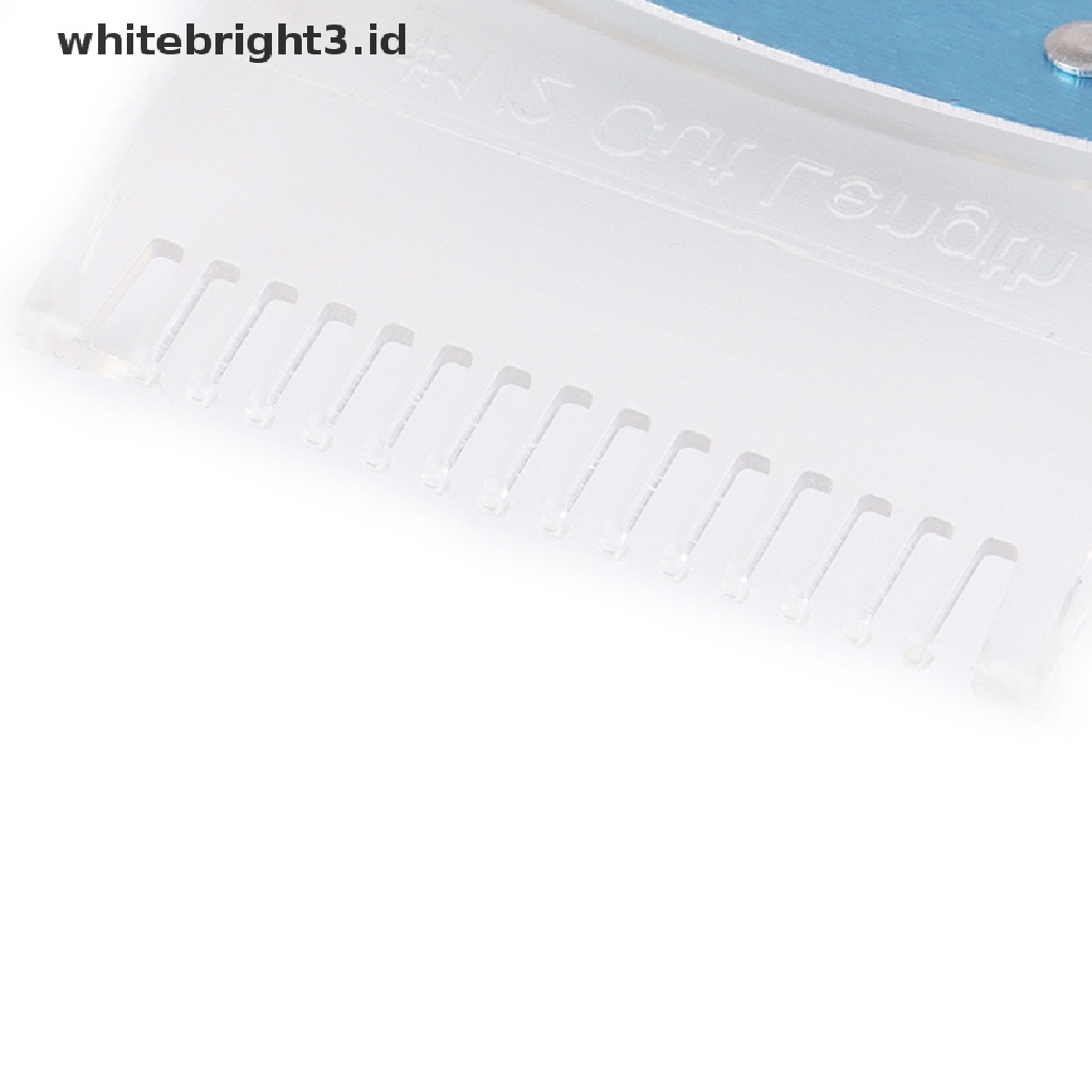 {whitebright3.id} 1.5mm+4.5 mm Hair Clipper Guide Comb Set Pengaman Standar Pasang Bagian Trimmer,