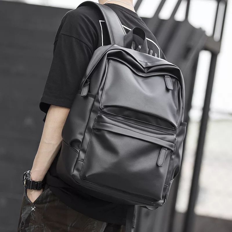 Newbag Klub New Arrival - Tas Ransel Kulit IAC Backpack Up to 15 inch - Tas Pria kulitbaru