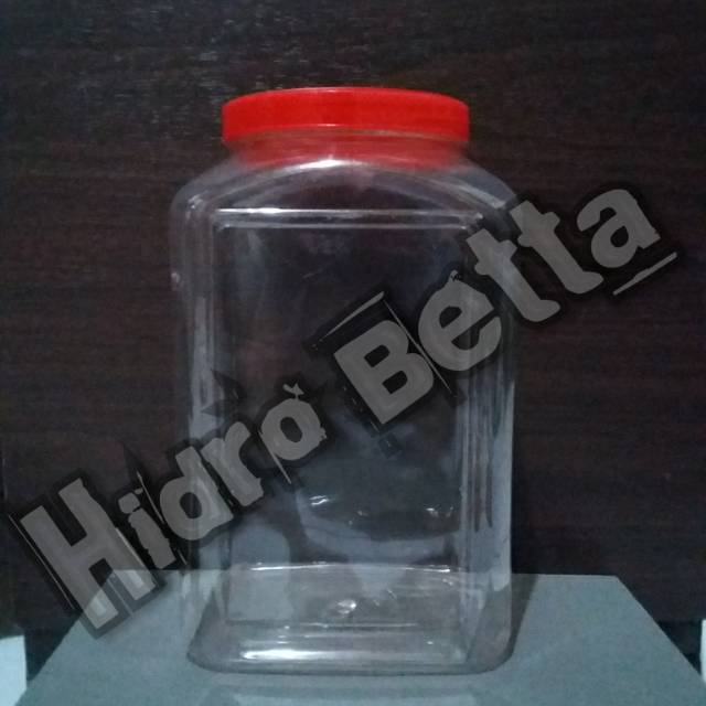 Toples Plastik Ikan Cupang 4 Liter 15pcs Surabaya Gojek/Grab