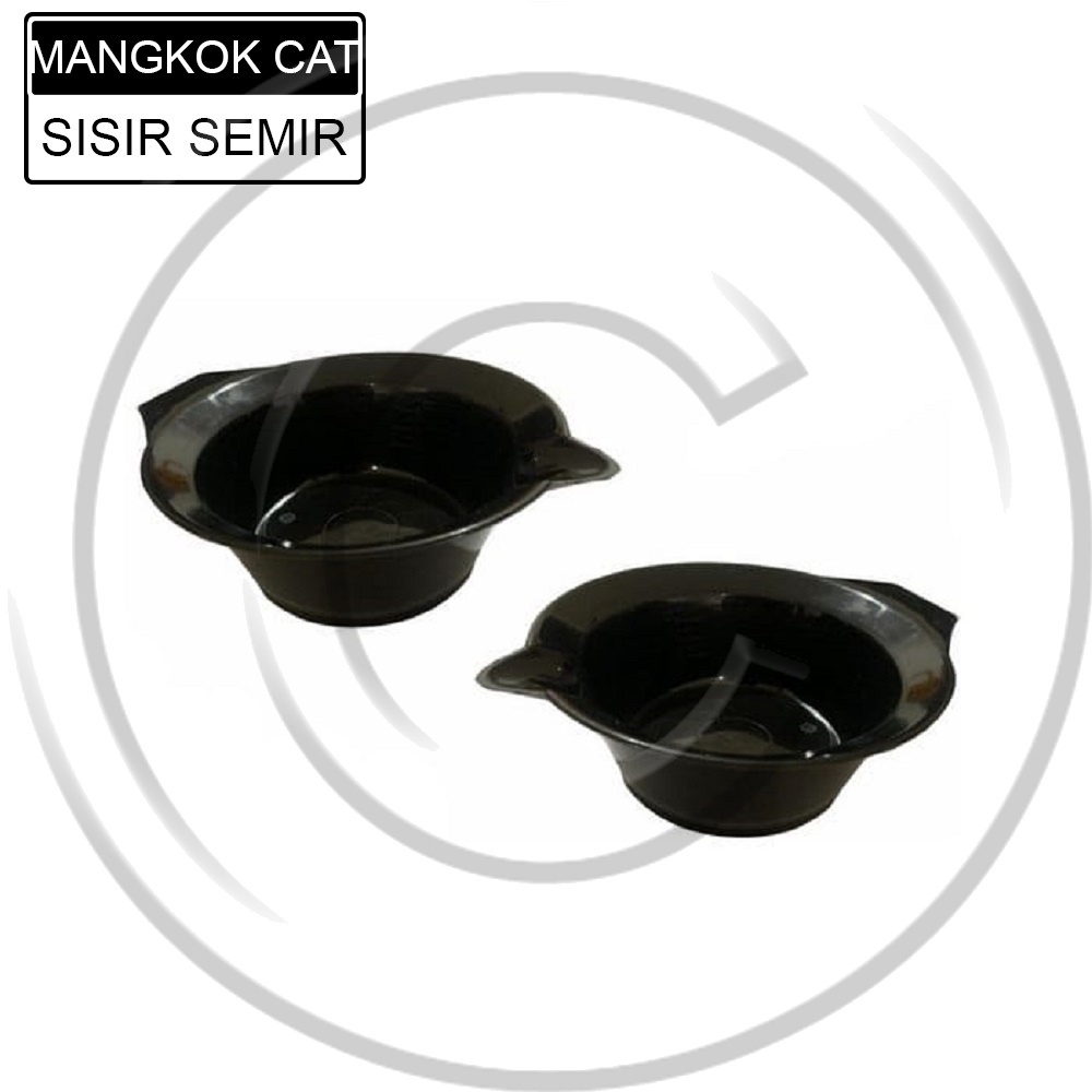 Set Paket Mangkok Cat Rambut Sisir Kuas Semir Peralatan Salon - Mangkok + sisir - CO