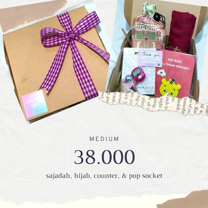 

GIFT BOX/ HAMPERS/ KADO ULANG TAHUN/ KADO/ SAJADAH / COUNTER LANGSUNG KIRIM