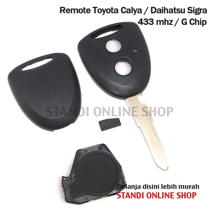 Remote Kunci Chip Transponder Remote PCB Mobil Daihatsu Sigra Terios