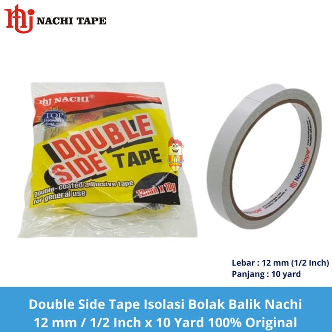 

Produk Unggulan] Isolasi Double Tape Nachi 1/2 Inch