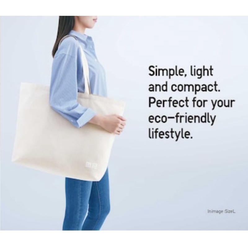 Ready TAS TOTE BAG UNIQLO ECO BAG