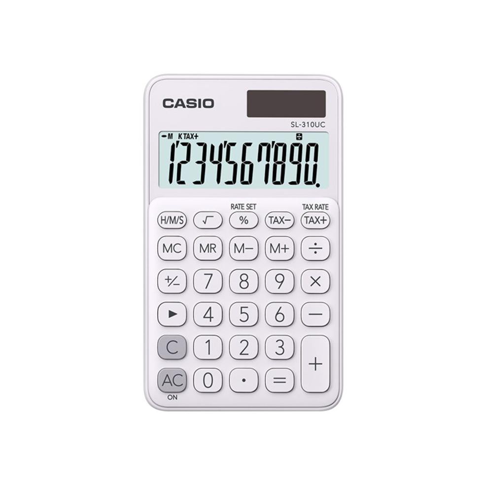 

Casio Colorful Calculator SL-310UC-WE