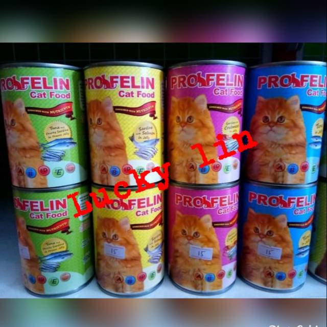 PROFELIN KALENG 400gr / makanan kucing profelin kaleng 400gram/  profelin 400 gram cat food wet