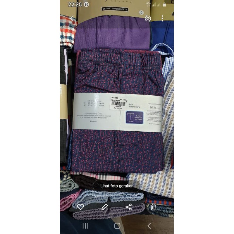 BYFORD BOXER LUAR PRIA 3IN1 PROMO