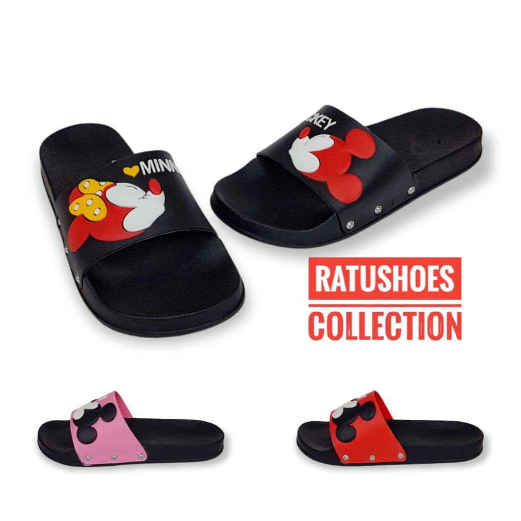 Sandal Wanita Karakter Miki SHOESRATU EL015 SZ37-40