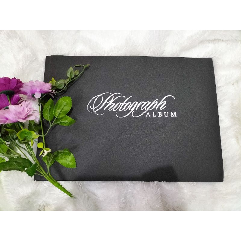 Album magnetic panjang photograf ( isi 80 lembar foto 4r)