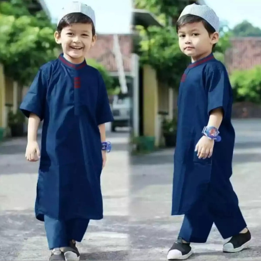 BAJU KOKO ANAK SETELAN PAKISTAN 3-11 TAHUN-3