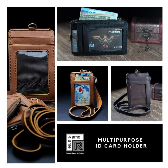 

[[COD]] Id Card Name Tag Dompet Kartu Card Holder Terbaru Kulit Asli TERJAMIN Kode 1053