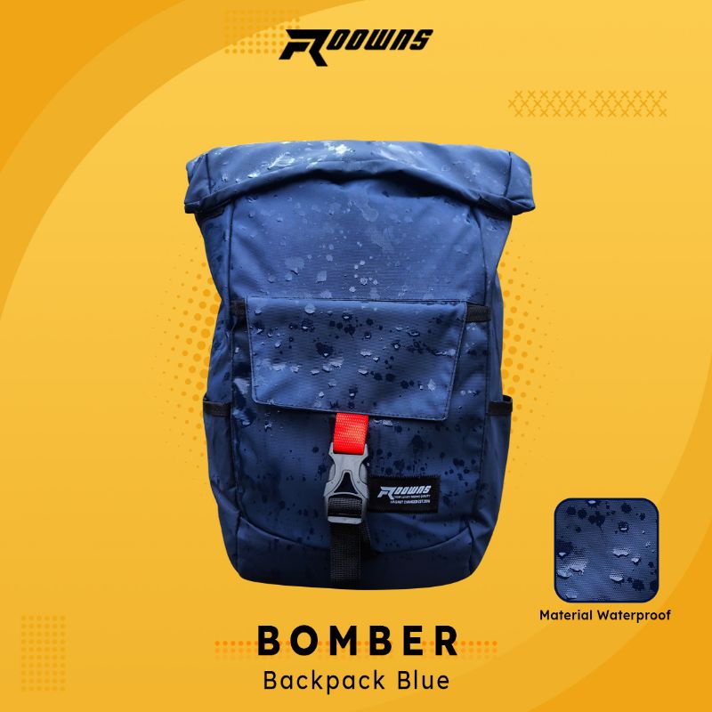 Tas Ransel Pria Backpack Waterproof Thor Tas Outdoor Tas Punggung Roowns Bomber