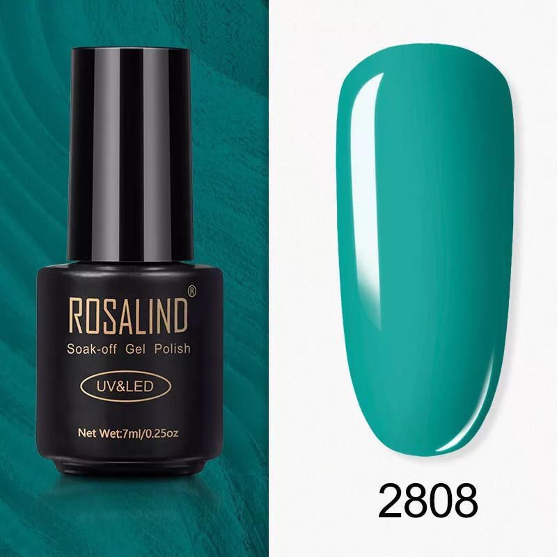 Rosalind GREEN COLOR SERIES Gel Nail Polish UV LED / Kutek / Cat Kuku