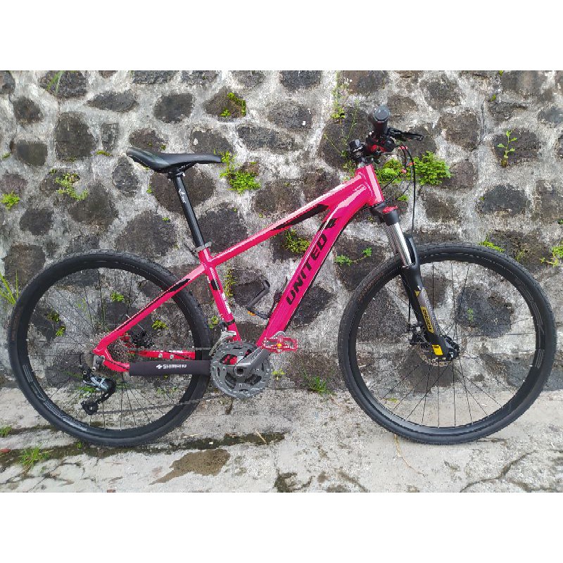 BIG PROMO Big Sale  Sepeda MTB murah upgrade United Monanza 4.00 ukuran M 27.5  Sepeda Murah