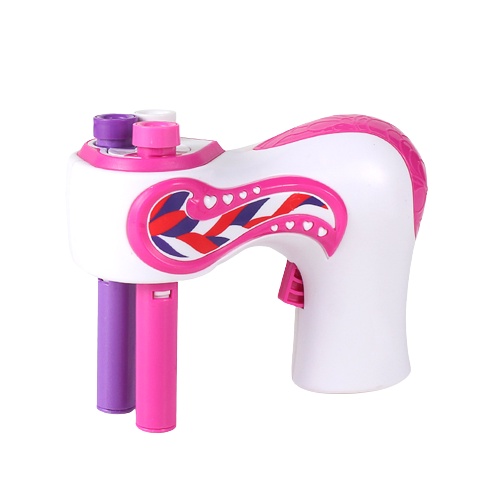 Alat Kepang Anak Elektrik Portable Otomatis Jepitan Anak Perempuan DIY Hair Weave Machine