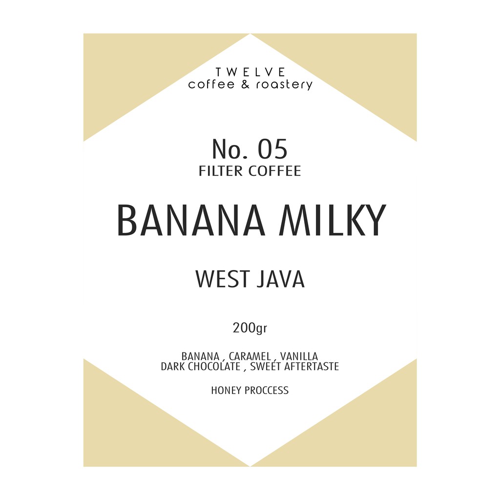 

Biji Kopi Arabika Halu Banana Milky | Arabica Coffee Halu Banana Milky - 200gr