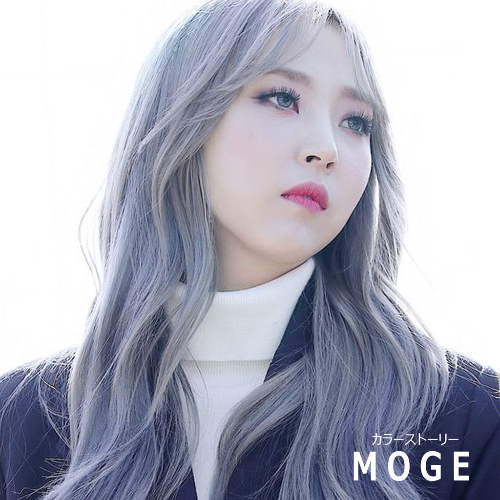 MOGE 9 PA blueish gray ash  abu hair color cream cat 