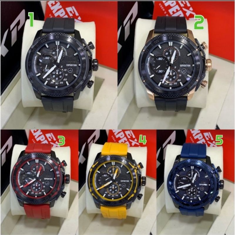 JAM TANGAN PRIA TERBARU EXPEDITION 6810 | EXP6810 | E6810 | E-6810 ORIGINAL